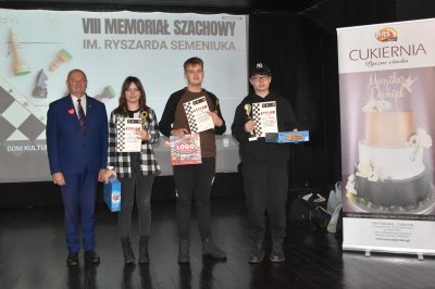 Okładka albumu: VIII Memoriał Szachowy im. Ryszarda Semeniuka